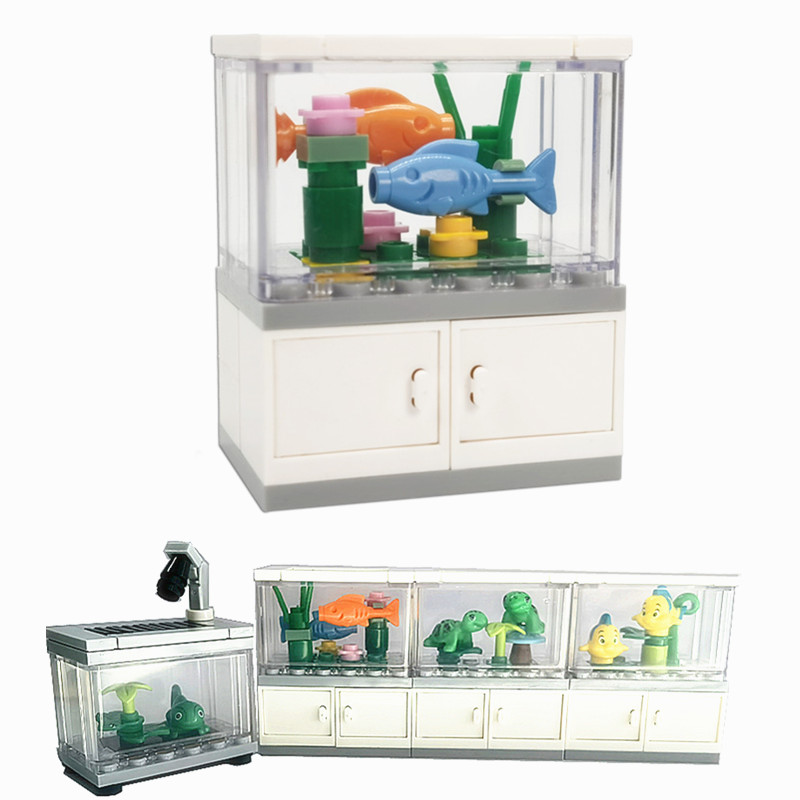 Aquarium Fish Lego - City Friends Acquario Blocchi di Costruzione