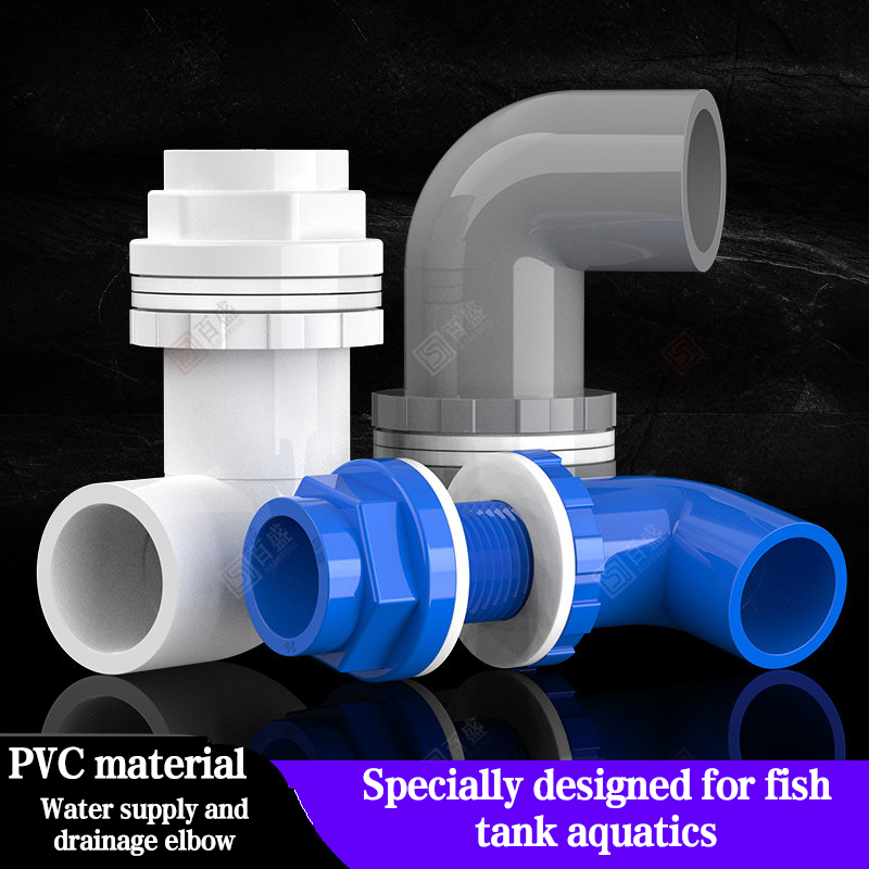 Aquarium Fish Long - Raccordo a gomito a 90 gradi