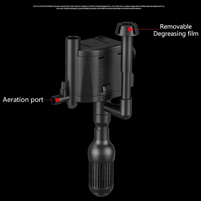 Aquarium Fish Tank Cleaner - Acquari Skimmer Parte rimozione della chiazza