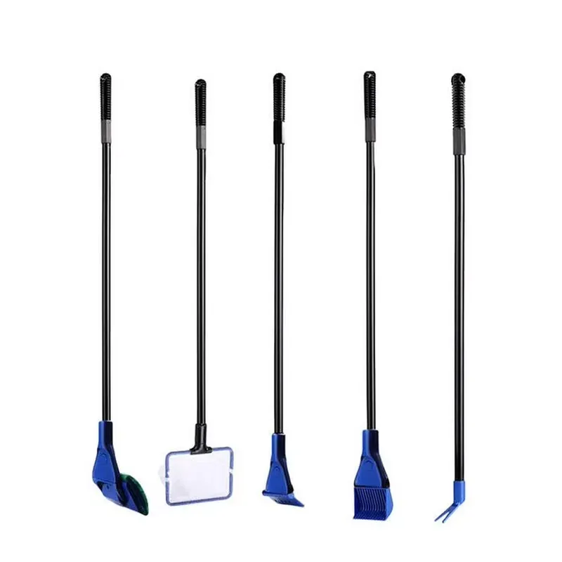 Aquarium Fish Long - Kit di Pulizia per Acquario 5-in-1