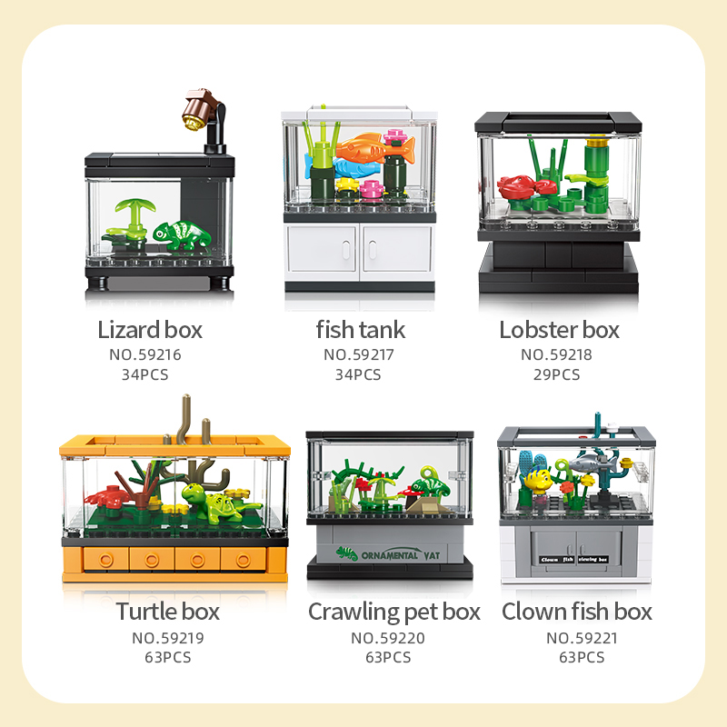 Set di Blocchi da Costruzione  - Aquarium Fish Lego recensione e prezzo