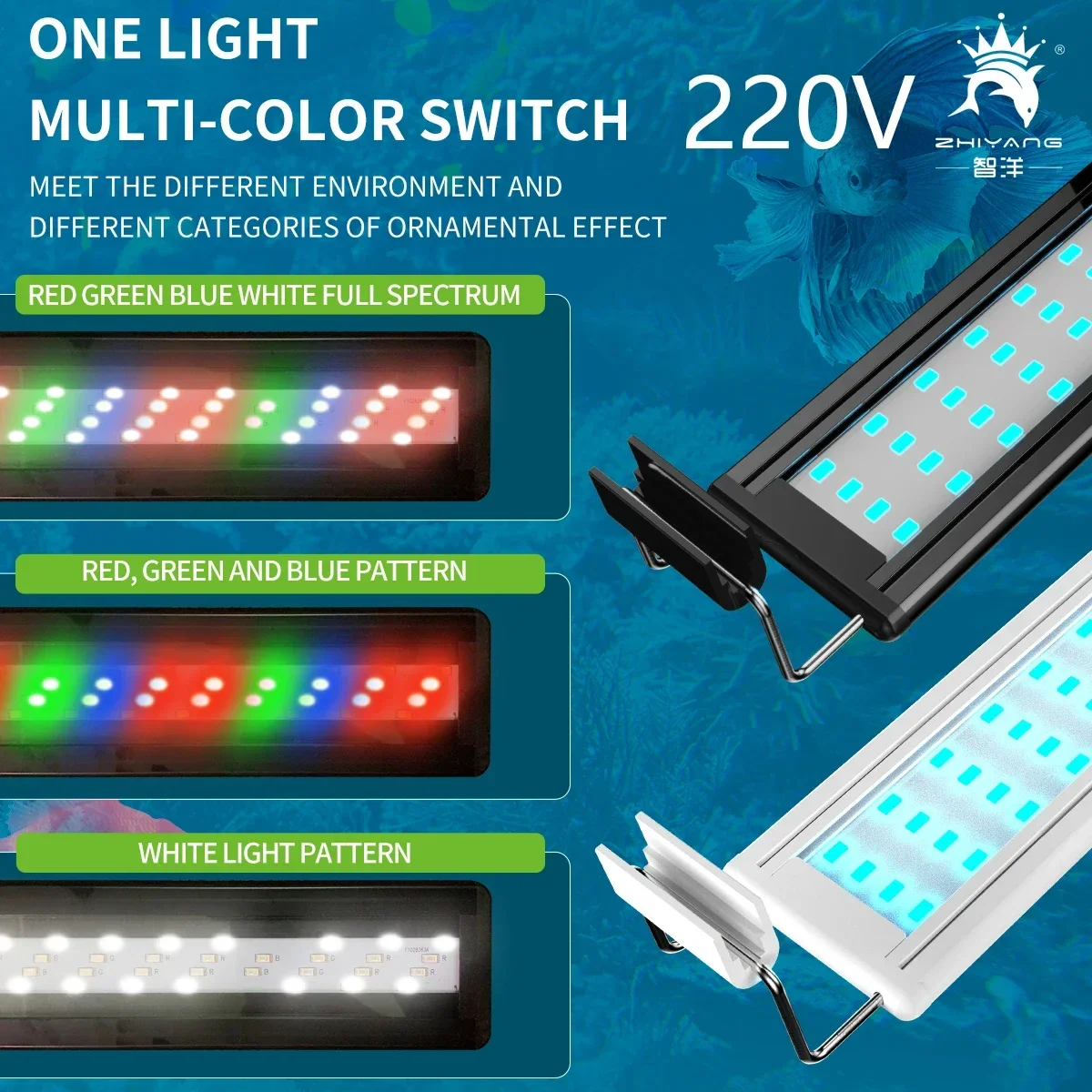 Luce per acquario 220V Support - Aquarium Led Light recensione e prezzo