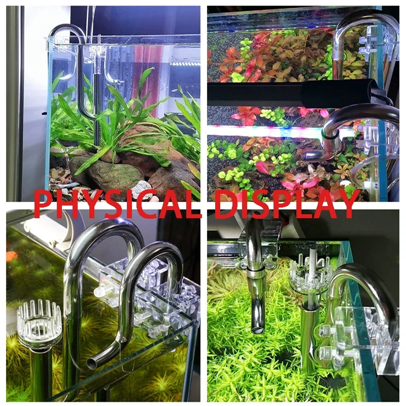 Tubo Filtro per Acquario con M - Aquarium Fish Tank Cleaner recensione e prezzo