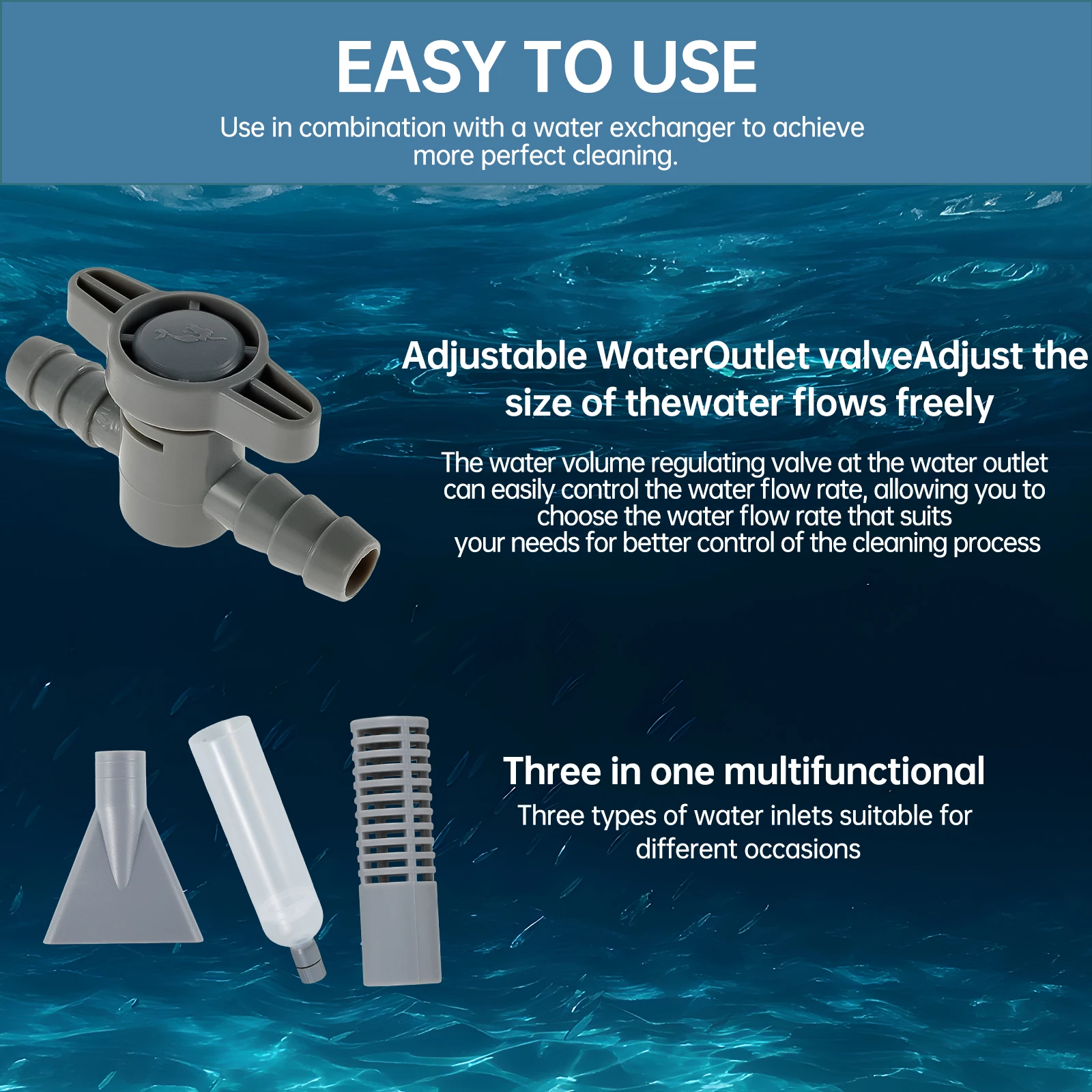 Aspirapolvere per vasca idroma - Aquarium Fish Tank Cleaner recensione e prezzo