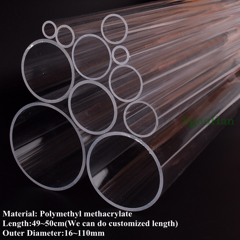 2 Pezzi Tubo in Plexiglass Acr - Aquarium Fish Long recensione e prezzo