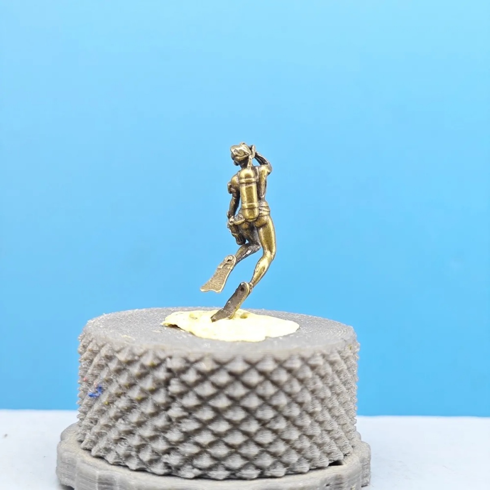 Statuetta Vintage in Ottone di - Aquarium Mini Fish recensione e prezzo