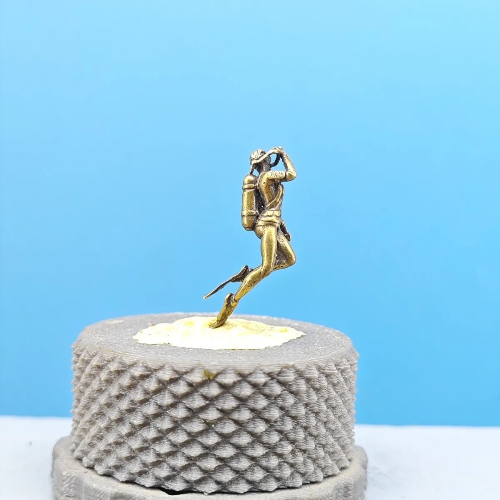 Statuetta Vintage in Ottone di - Aquarium Mini Fish recensione e prezzo