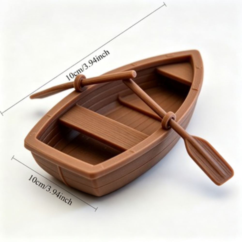 Mini Barca a Remi in Legno per - Aquarium Fish Real recensione e prezzo