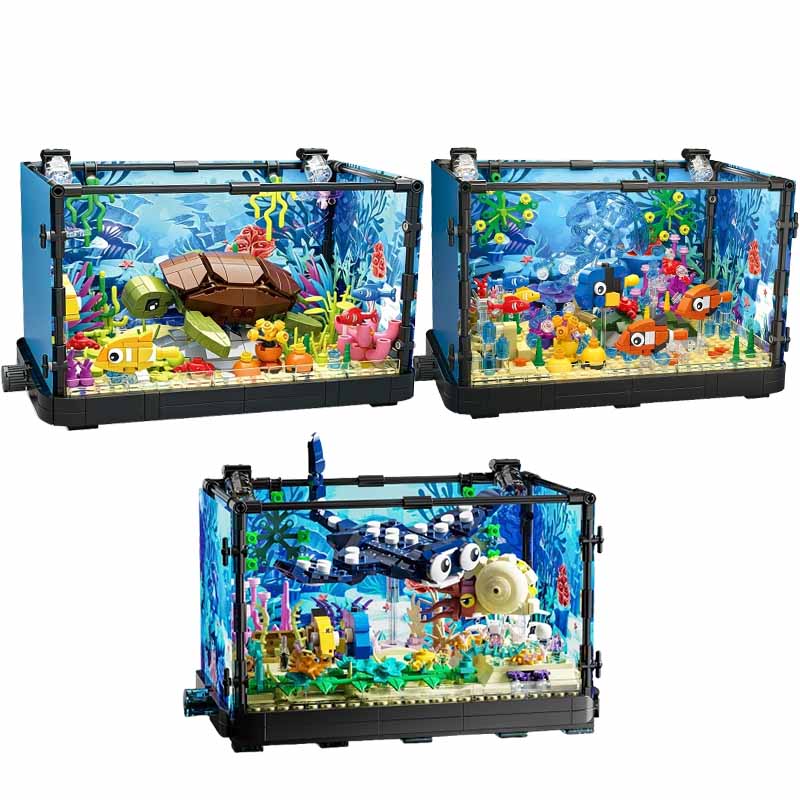 Set di blocchi da costruzione  - Aquarium Fish Real recensione e prezzo