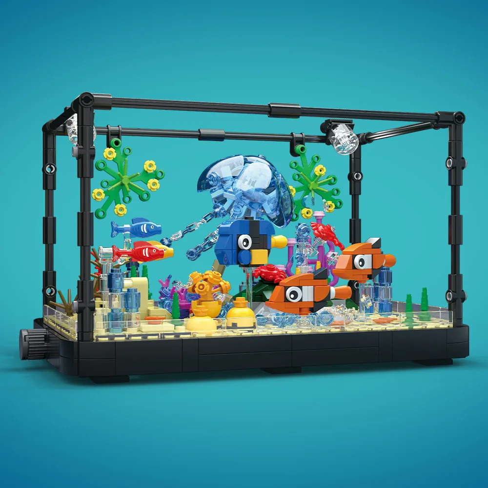 Set di blocchi da costruzione  - Aquarium Fish Real recensione e prezzo