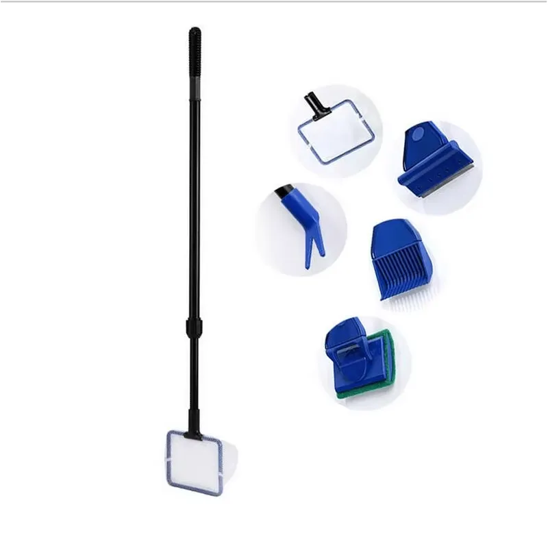 Kit di Pulizia per Acquario 5- - Aquarium Fish Long recensione e prezzo