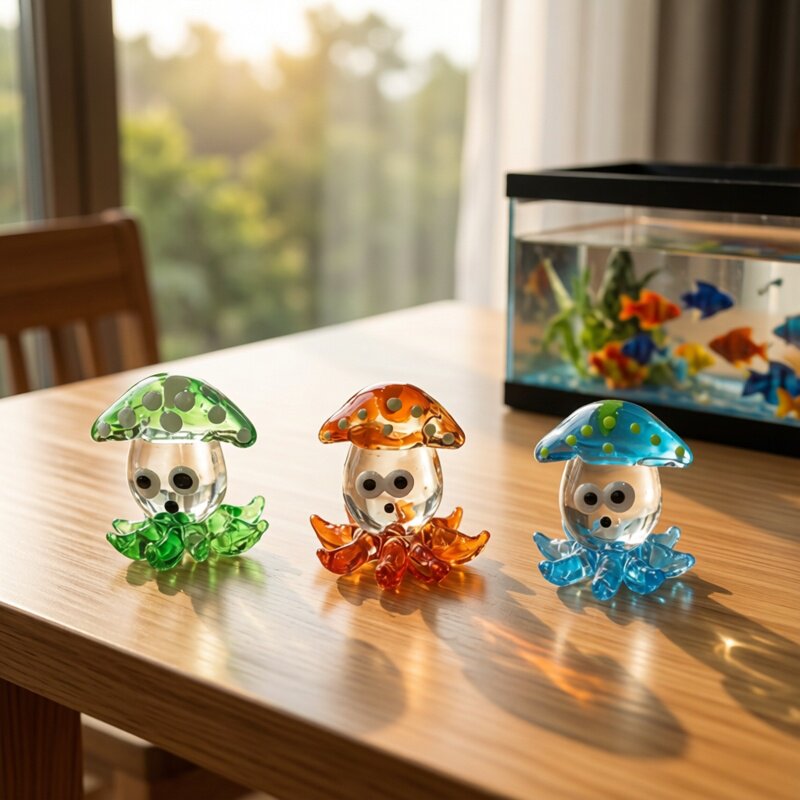 Statuetta di Calamaro in Vetro - Aquarium Fish Japan recensione e prezzo