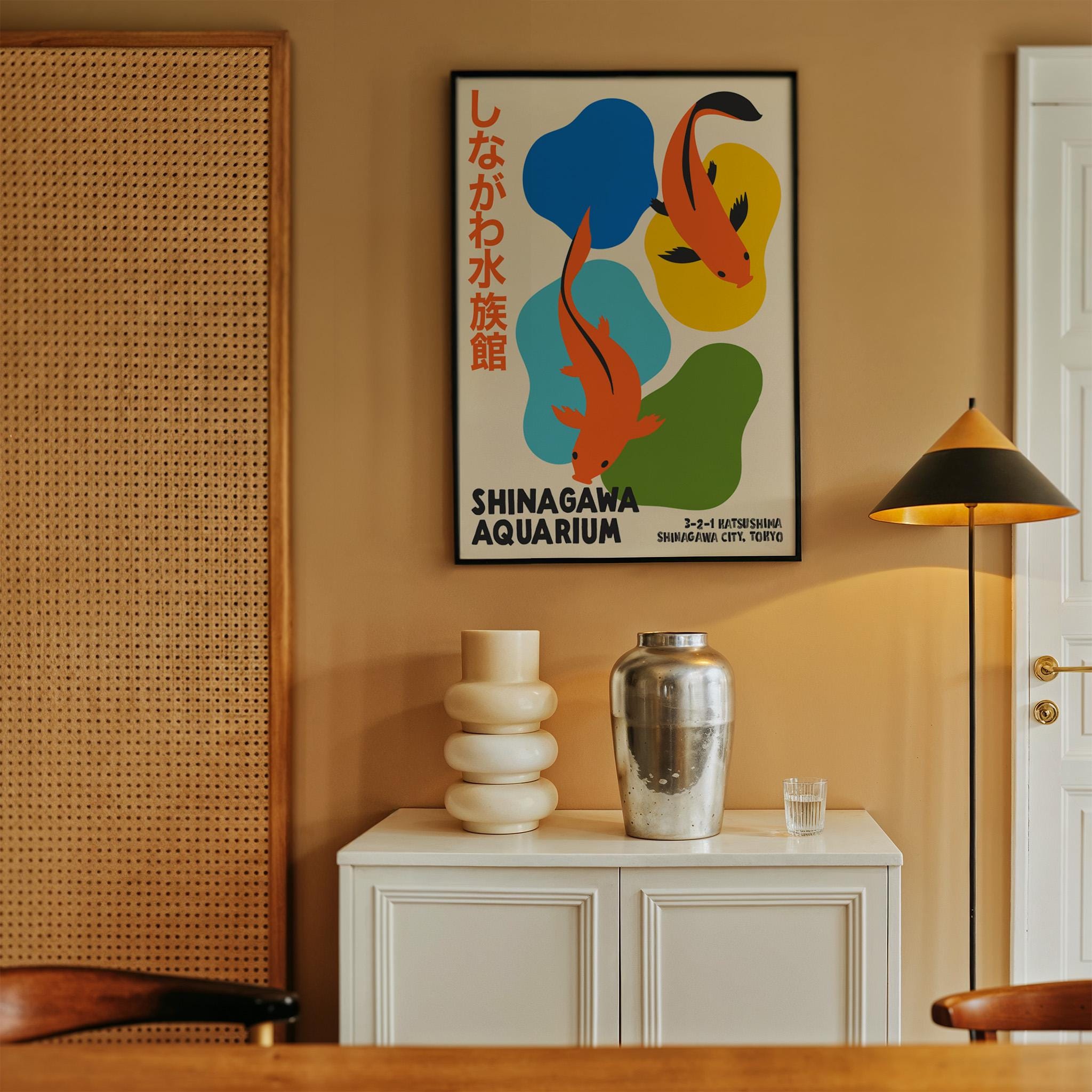 Poster di pesci Koi giapponesi - Aquarium Fish Japan recensione e prezzo
