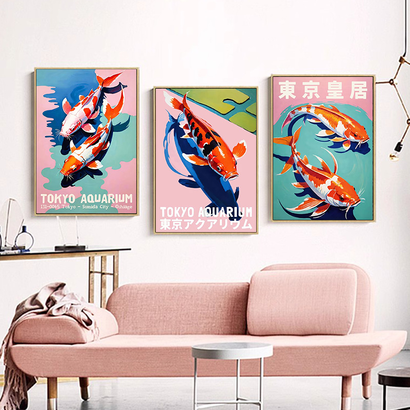 Giappone Estetico Pesce Poster - Aquarium Fish Japan recensione e prezzo