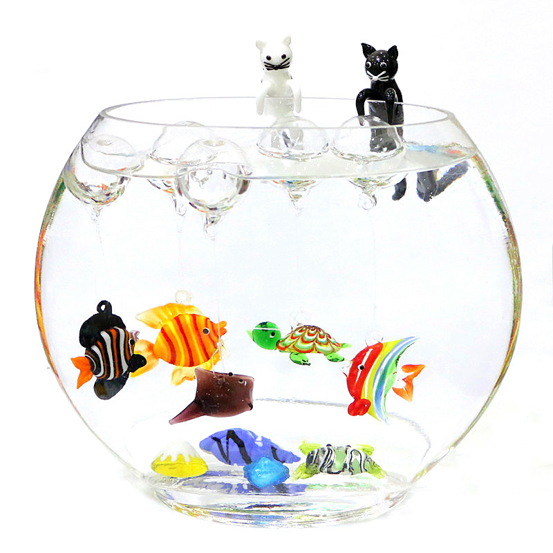 New Custom Floating Glass Bubb - Aquarium Fish Japan recensione e prezzo