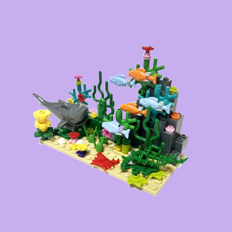 City MOC Acquario Mondo Sottom - Aquarium Fish Lego recensione e prezzo